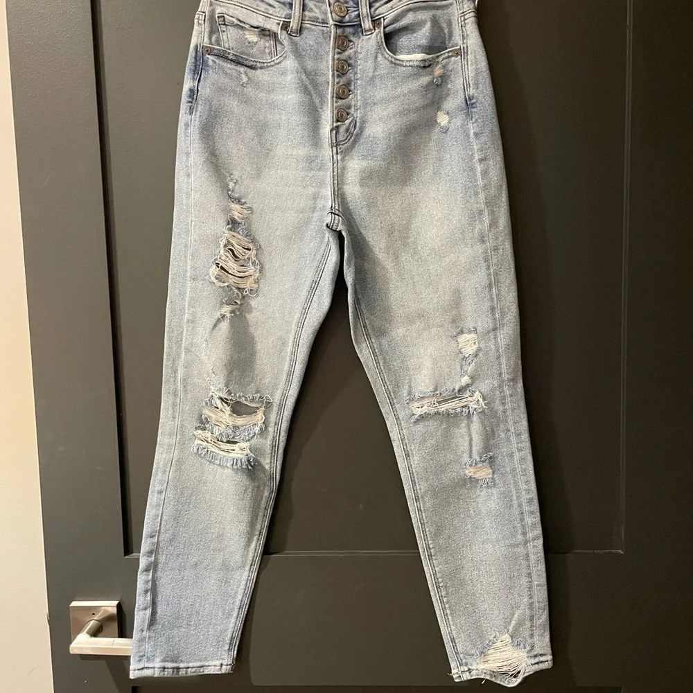 AE Ripped Mom Jean Stretch - Picture 3 of 11